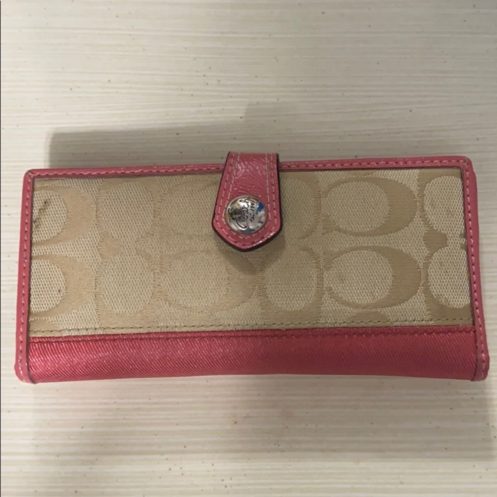 Coach card holder wallet